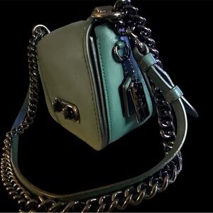 Coach purse all matte leather. Hardware and leather straps convertible.
